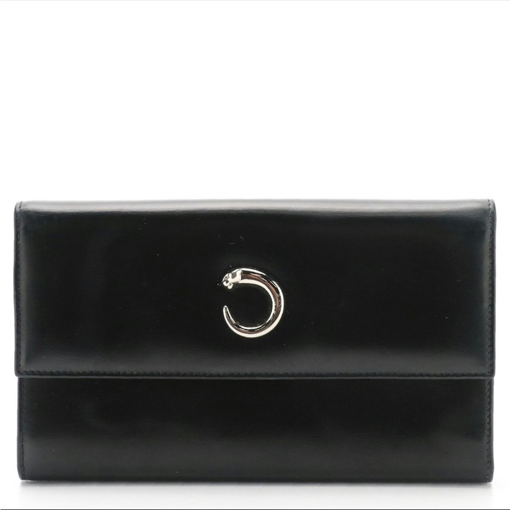 Cartier Panthere Continental Wallet in Glazed Calfskin